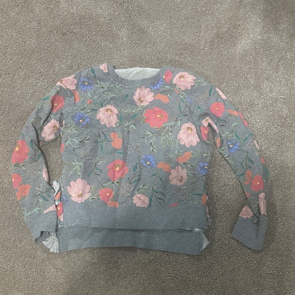 Kate Soade Floral Gray Women's Sweater